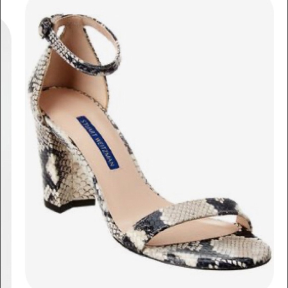 Stuart Weitzman Nearlynude Anke Strap Sandals